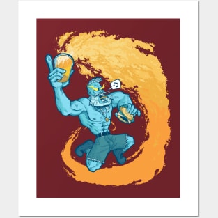 techno viking Posters and Art